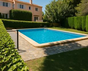 Swimming pool of House or chalet to rent in Moncada  with Air Conditioner, Heating and Private garden