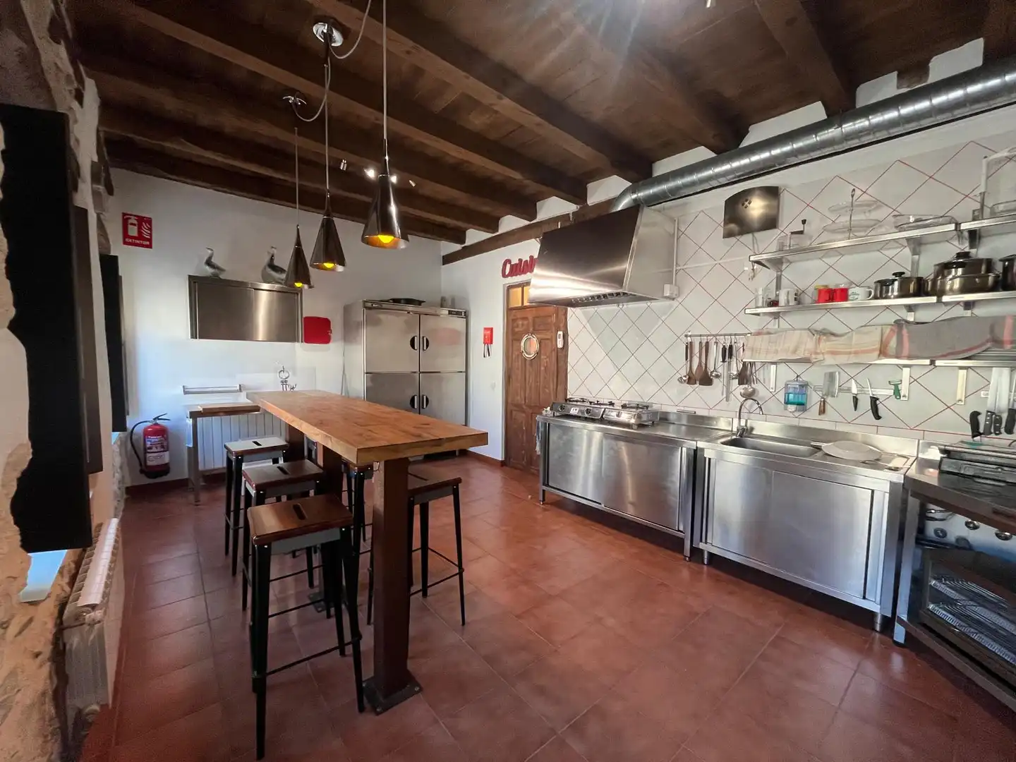 Cocina de Casa o chalet en venta en La Parrilla  con Calefacción, Amueblado y Alarma