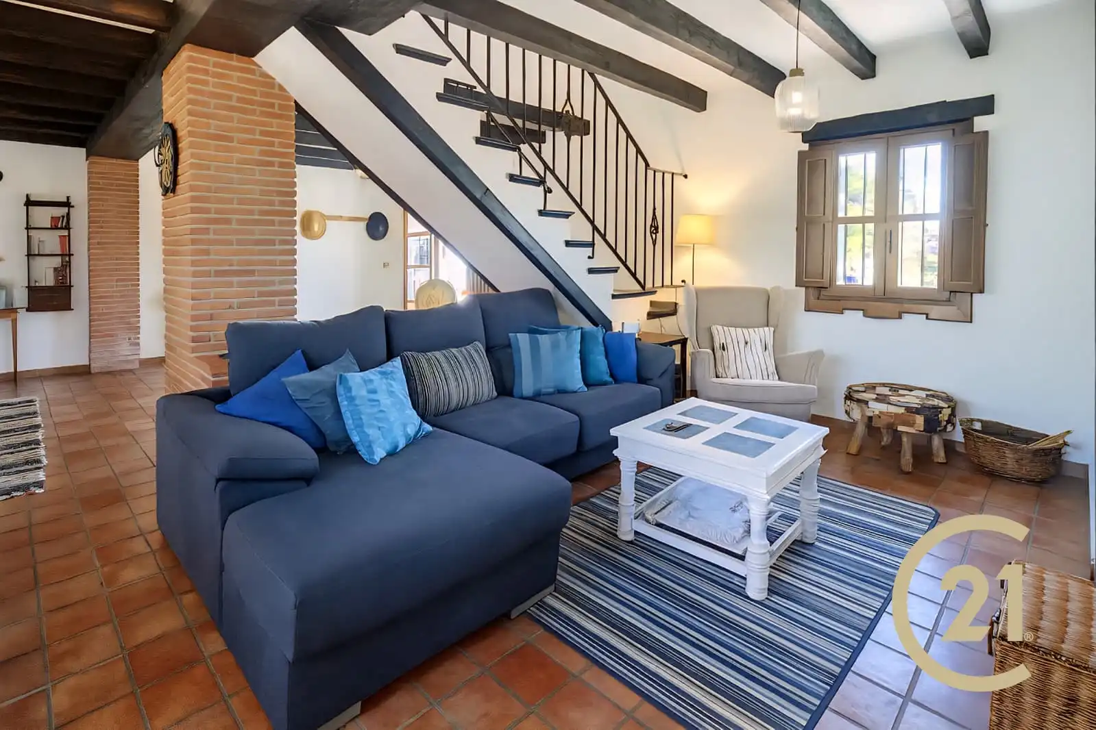 Sala de estar de Casa o chalet en venta en Ronda con Calefacción, Jardín privado y Terraza