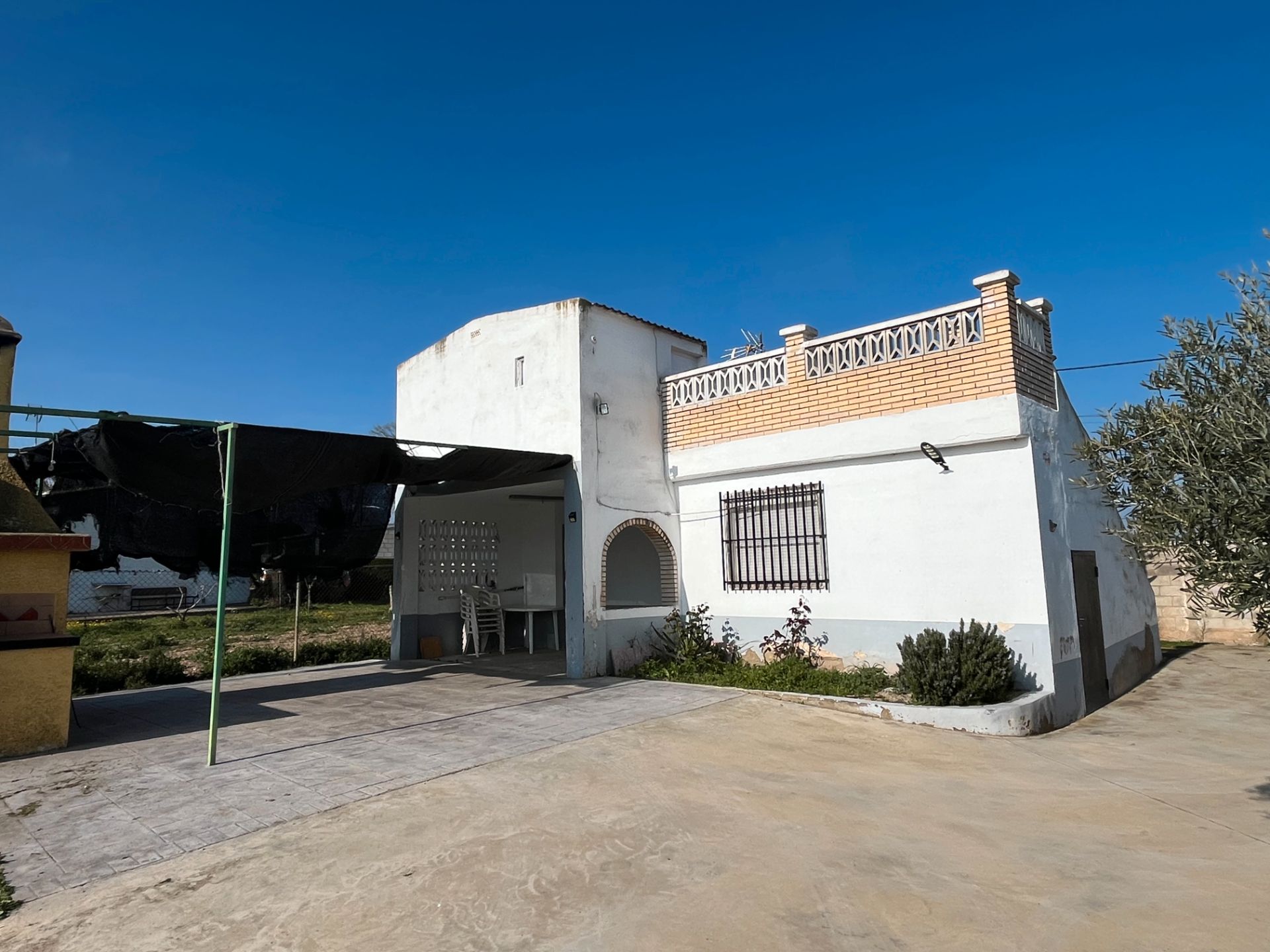 Exterior view of House or chalet for sale in  Zaragoza Capital  with Private garden and Terrace