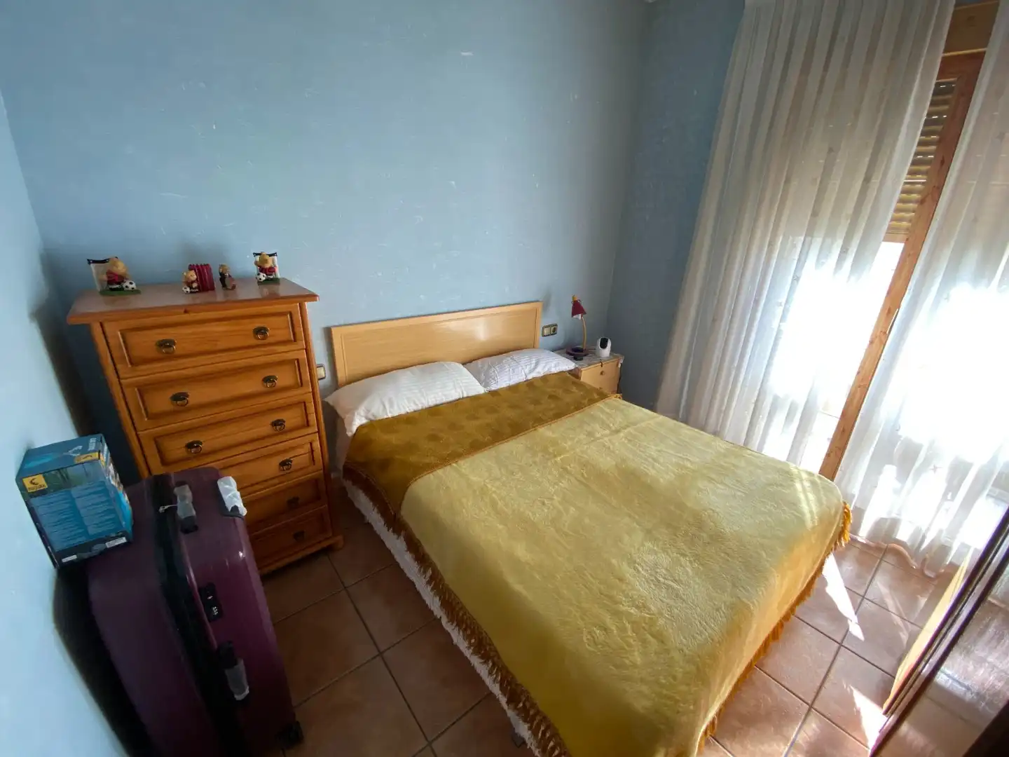 Schlafzimmer von Haus oder Chalet zum Verkauf in Sax mit Klimaanlage, Terrasse und Schwimmbad