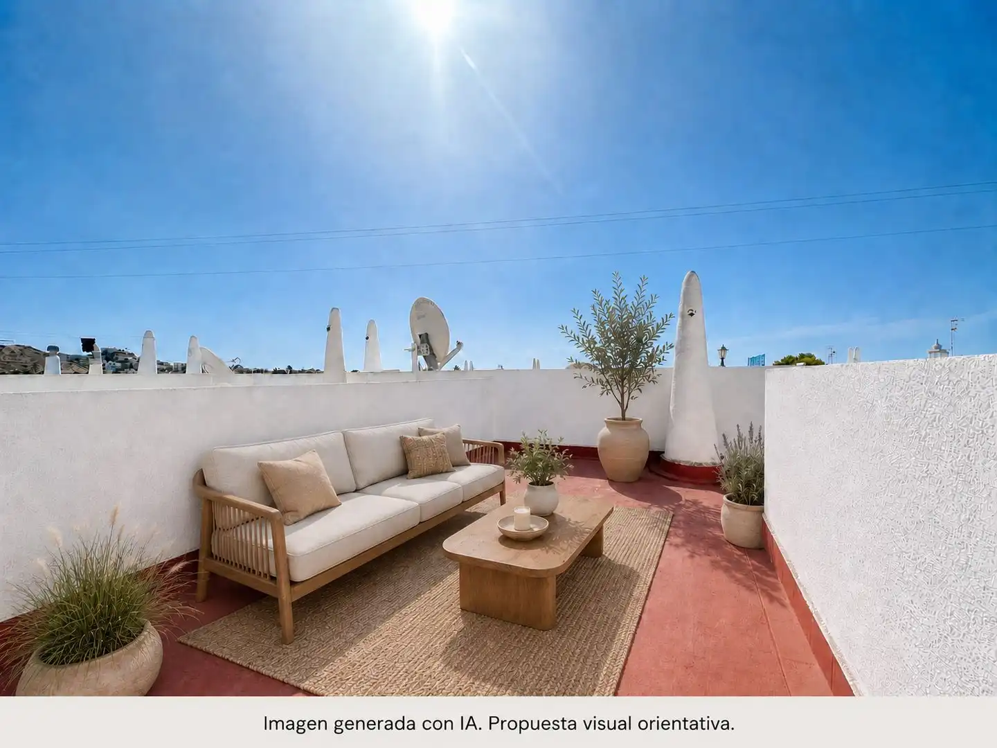 Terrassa de Casa o xalet en venda en El Campello amb Aire condicionat, Terrassa i Piscina