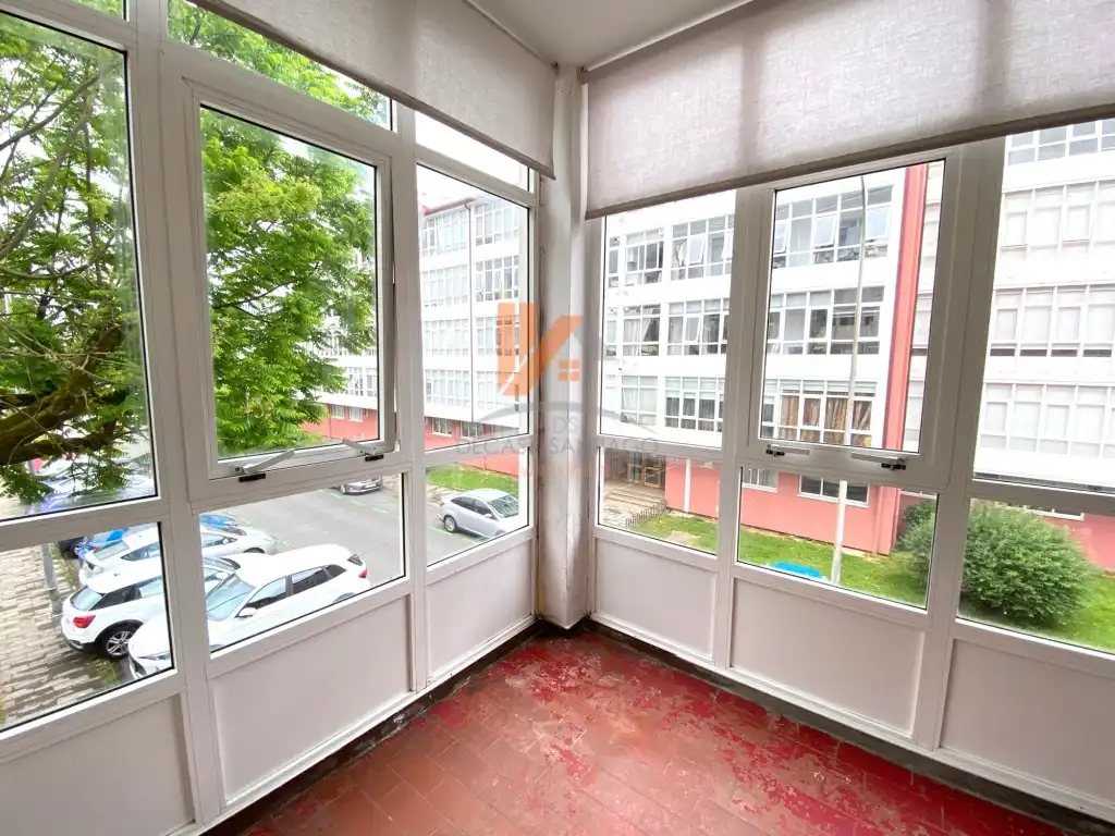 Exterior view of Flat for rent in Santiago de Compostela   with Furnished and Washing machine