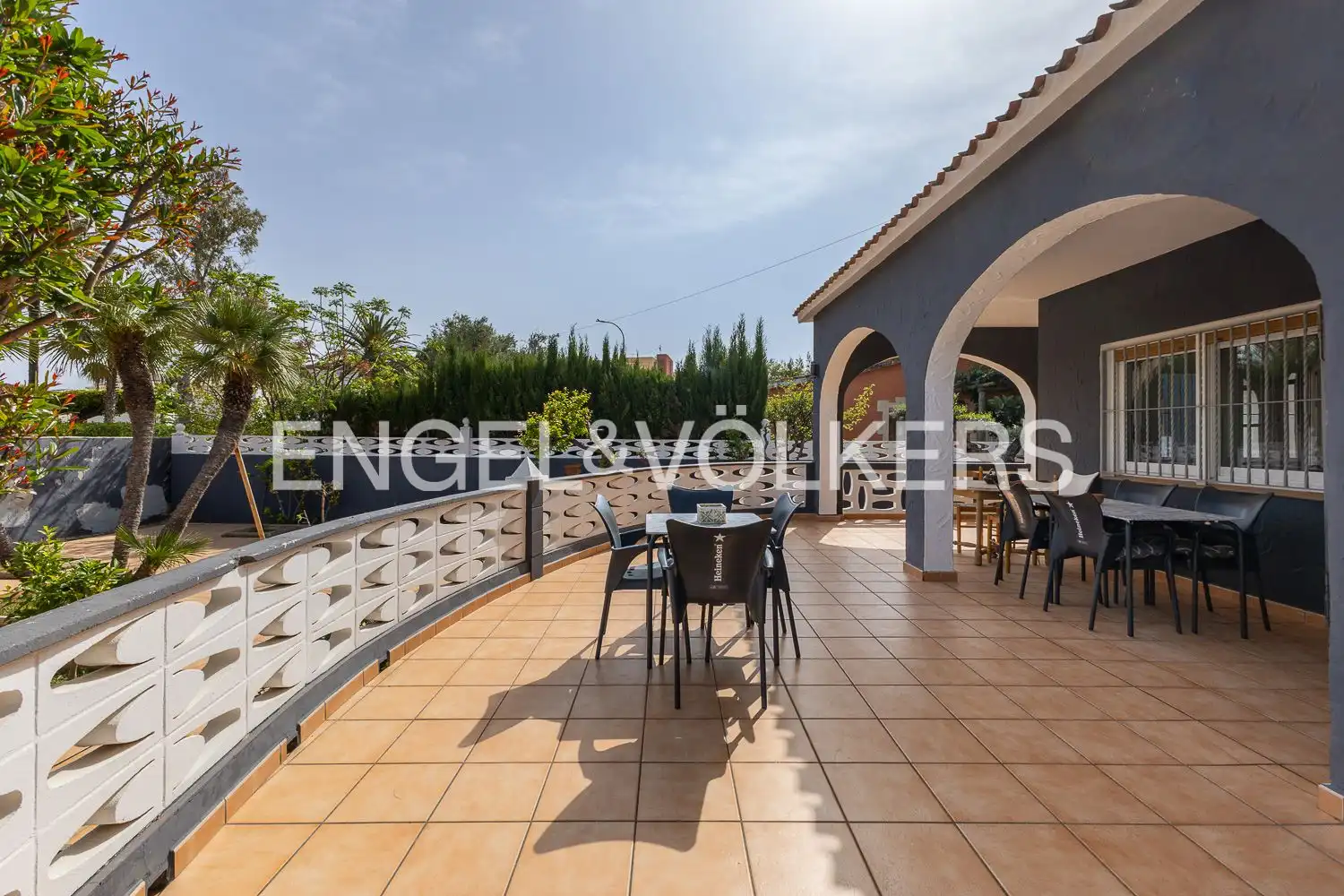 Terraza de Casa o chalet en venta en Dénia con Aire acondicionado, Calefacción y Jardín privado