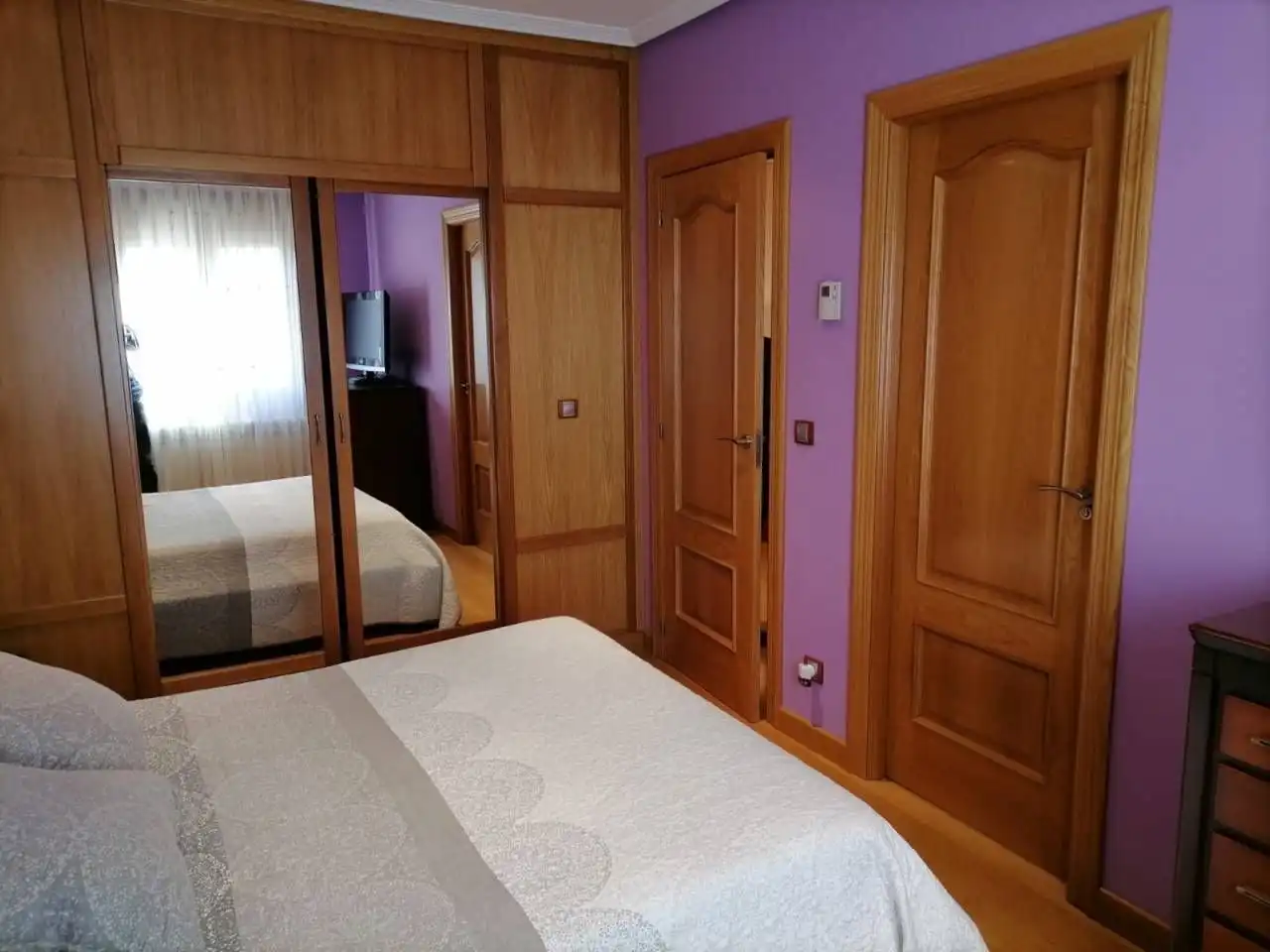 Bedroom of Detached homes for sale in Ciudad Rodrigo  with Parquet flooring, Terrace and Furnished