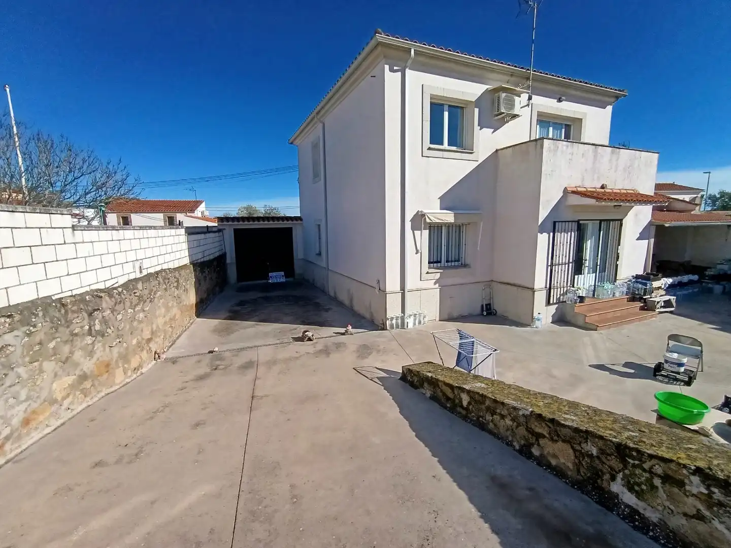 Vista exterior de Casa o xalet en venda en Mata de Alcántara amb Moblat