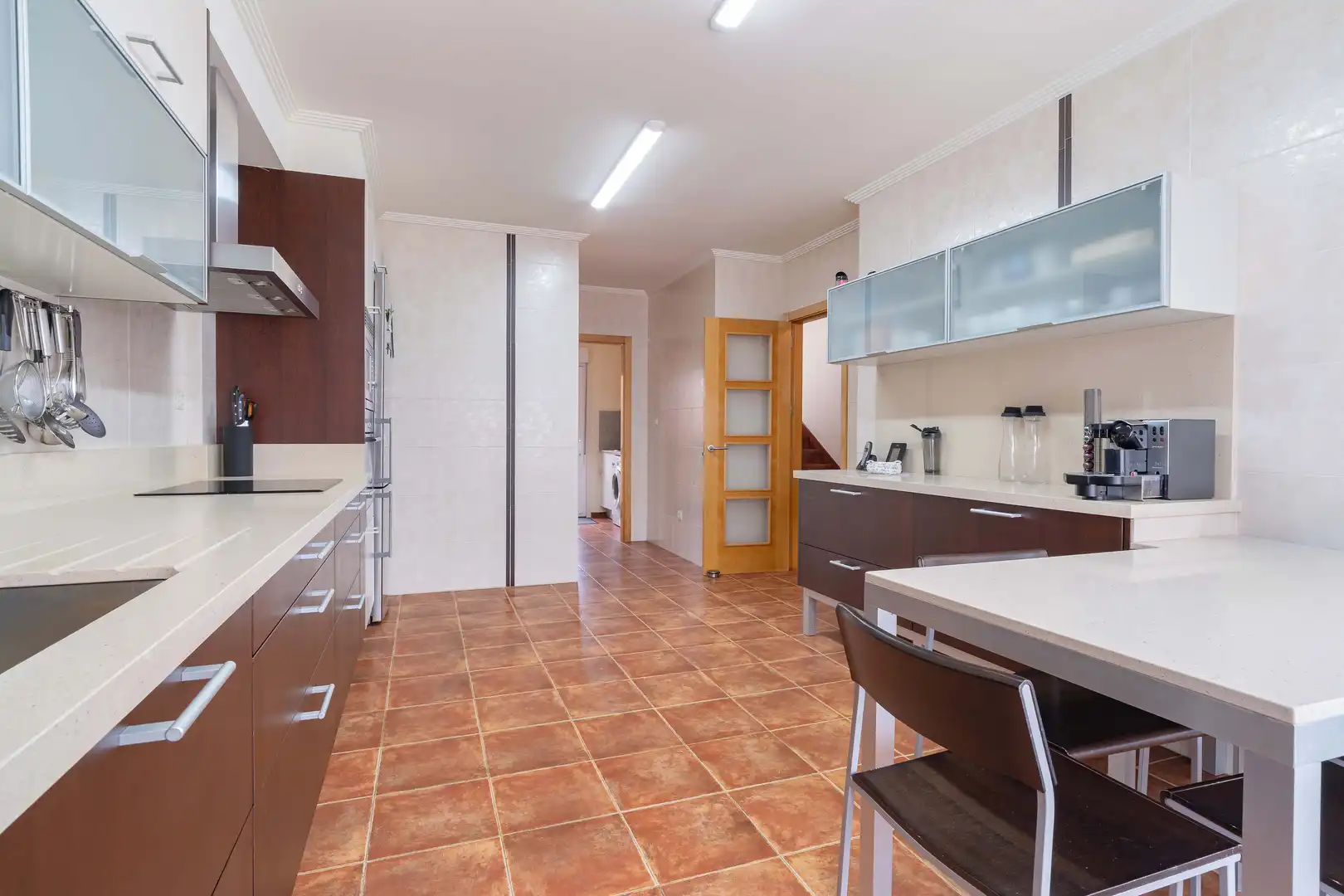Cocina de Casa o chalet en venta en Sada (A Coruña) con Calefacción, Jardín privado y Piscina