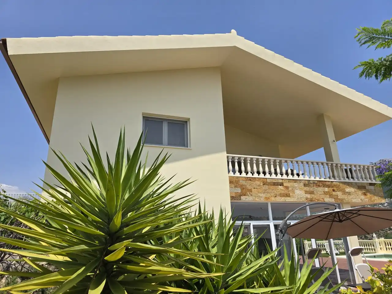 Exterior view of Houses for sale in Alcaucín  with Air Conditioner, Terrace and Swimming Pool