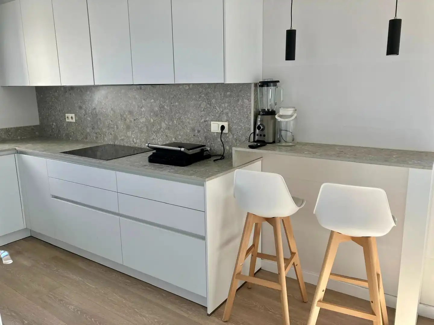 Kitchen of Attic for rent in Benidorm  with Community pool