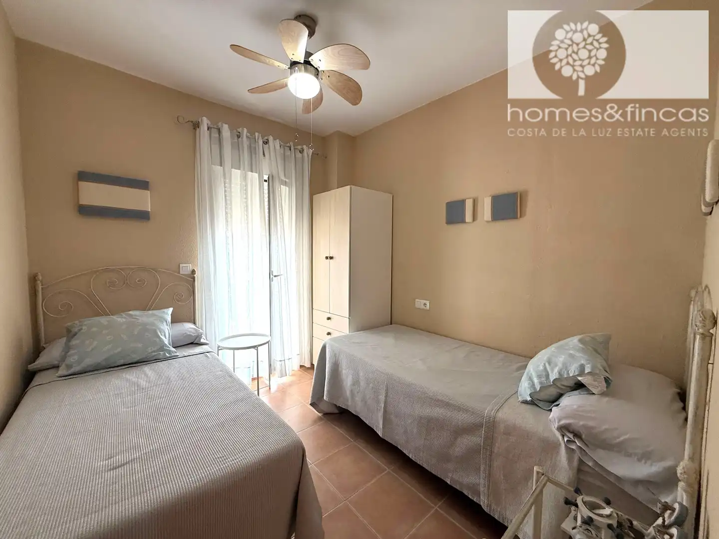 Bedroom of Flat for sale in Ayamonte  with Terrace and Furnished