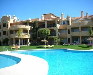 Exterior view of Apartment to rent in Mijas  with Air Conditioner, Heating and Private garden