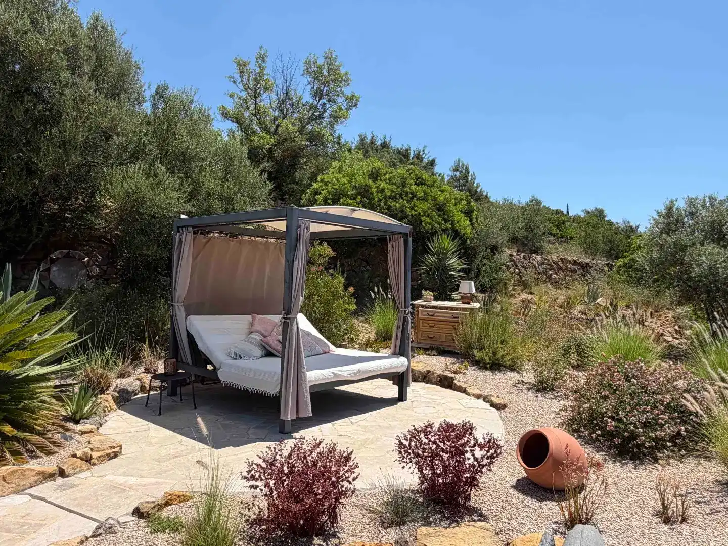 Terrassa de Finca rústica en venda en Traiguera amb Jardí privat, Piscina i Moblat