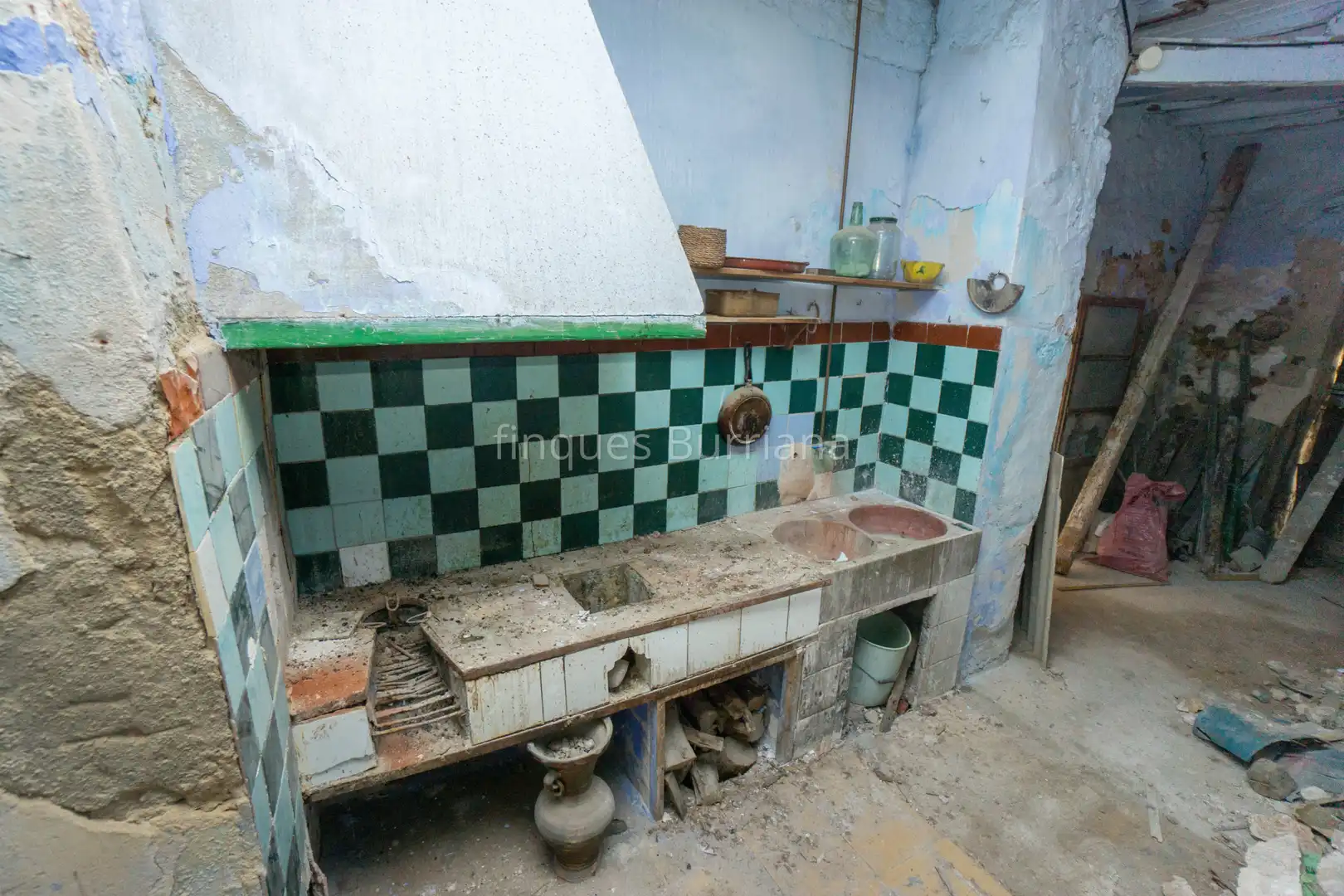 Cuina de Casa o xalet en venda en Artana