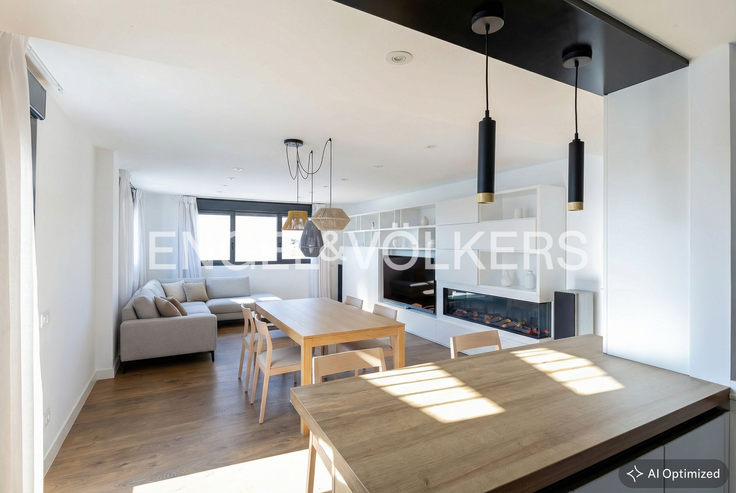 Sala d'estar de Àtic en venda en  Madrid Capital amb Aire condicionat, Calefacció i Terrassa