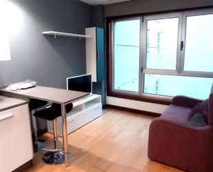 Sala d'estar de Apartament de lloguer en Vigo  amb Calefacció, Moblat i Forn