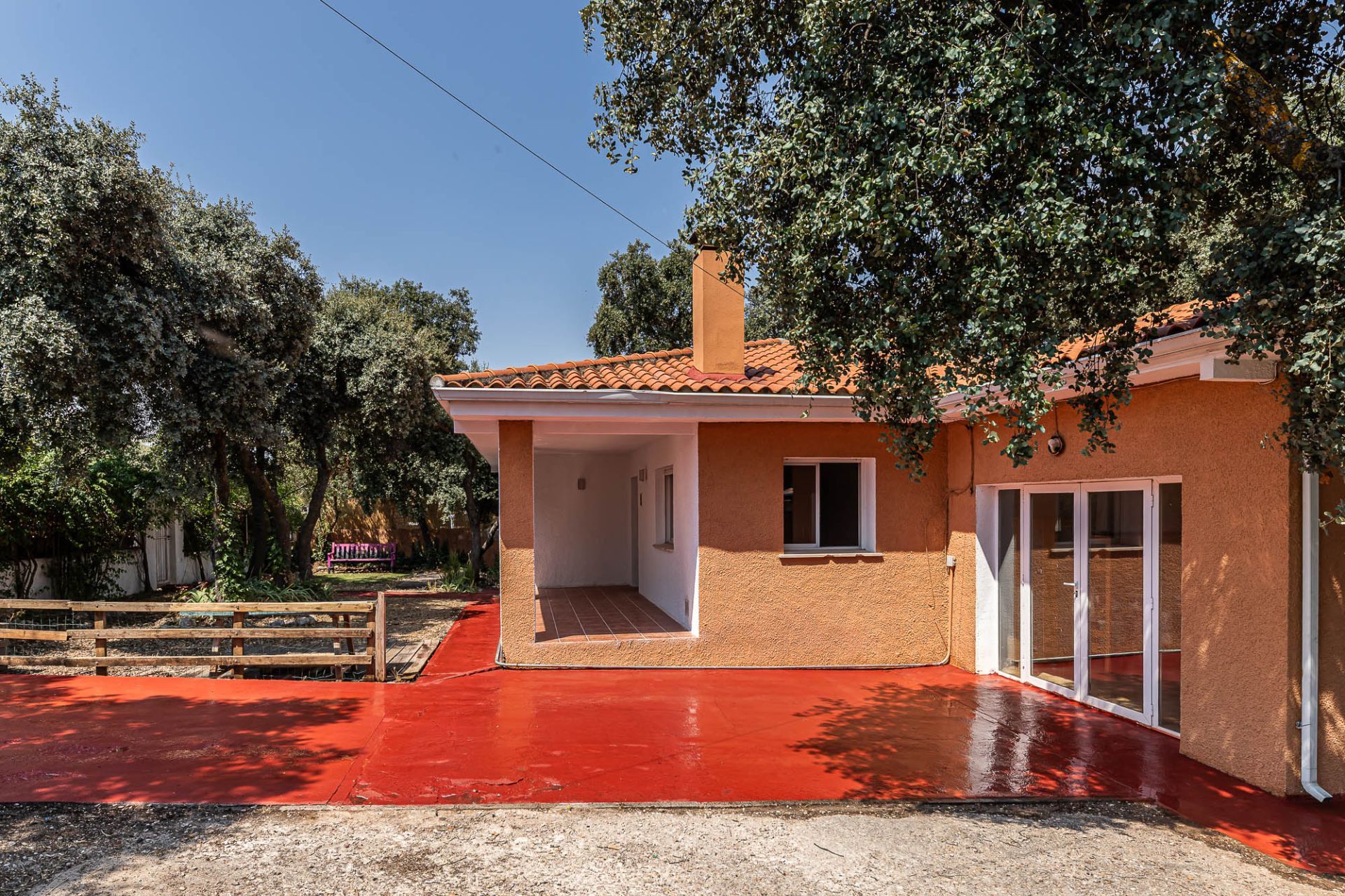 Vista exterior de Casa o xalet en venda en Nuevo Baztán amb Aire condicionat, Calefacció i Terrassa