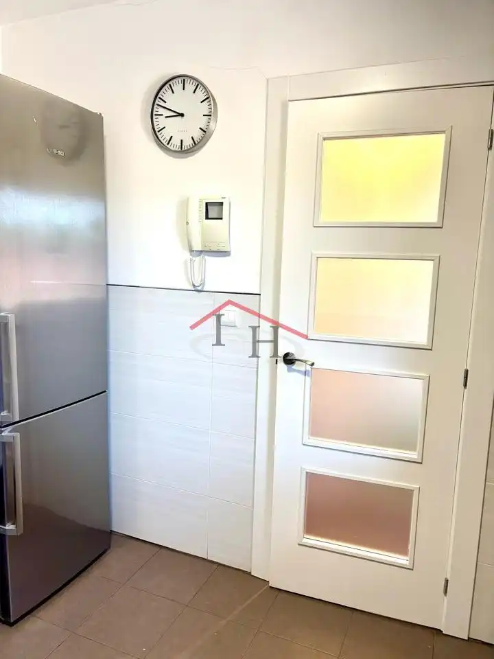 Cocina de Casa adosada en venta en Sariegos con Calefacción, Jardín privado y Terraza