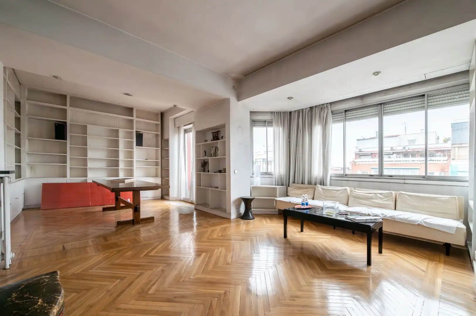 Living room of Flat for sale in Madrid  with Air Conditioner, Heating and Terrace