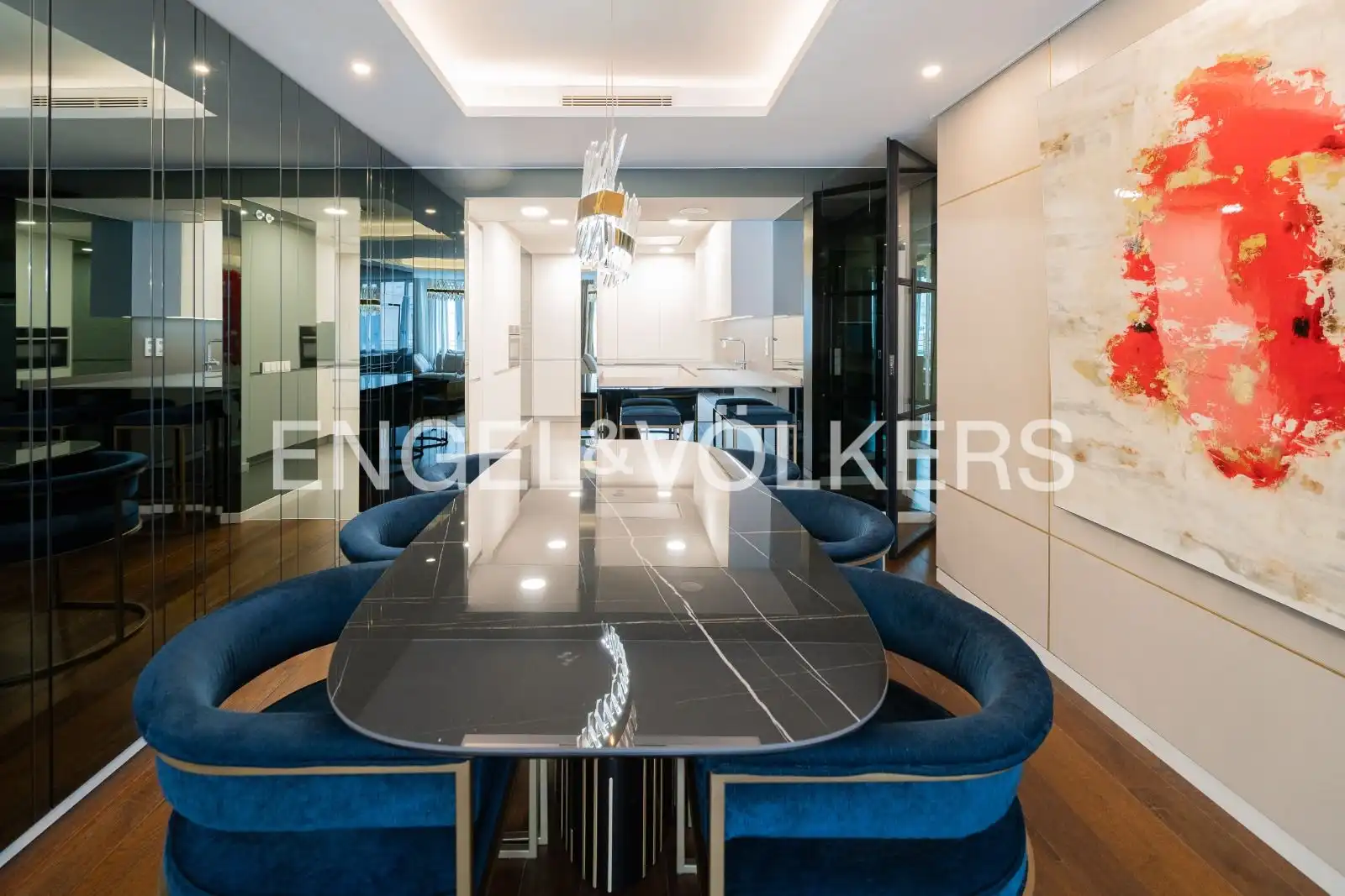 Dining room of Flat for rent in Madrid  with Air Conditioner, Heating and Swimming Pool