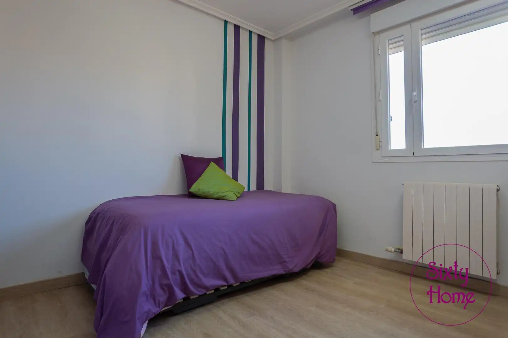 Bedroom of Flat for sale in Zaragoza  with Air Conditioner, Heating and Terrace
