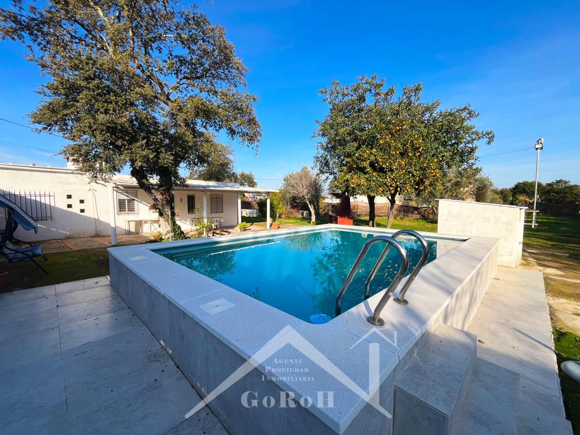 Piscina de Casa o chalet en venta en Castilblanco de los Arroyos con Aire acondicionado, Jardín privado y Trastero