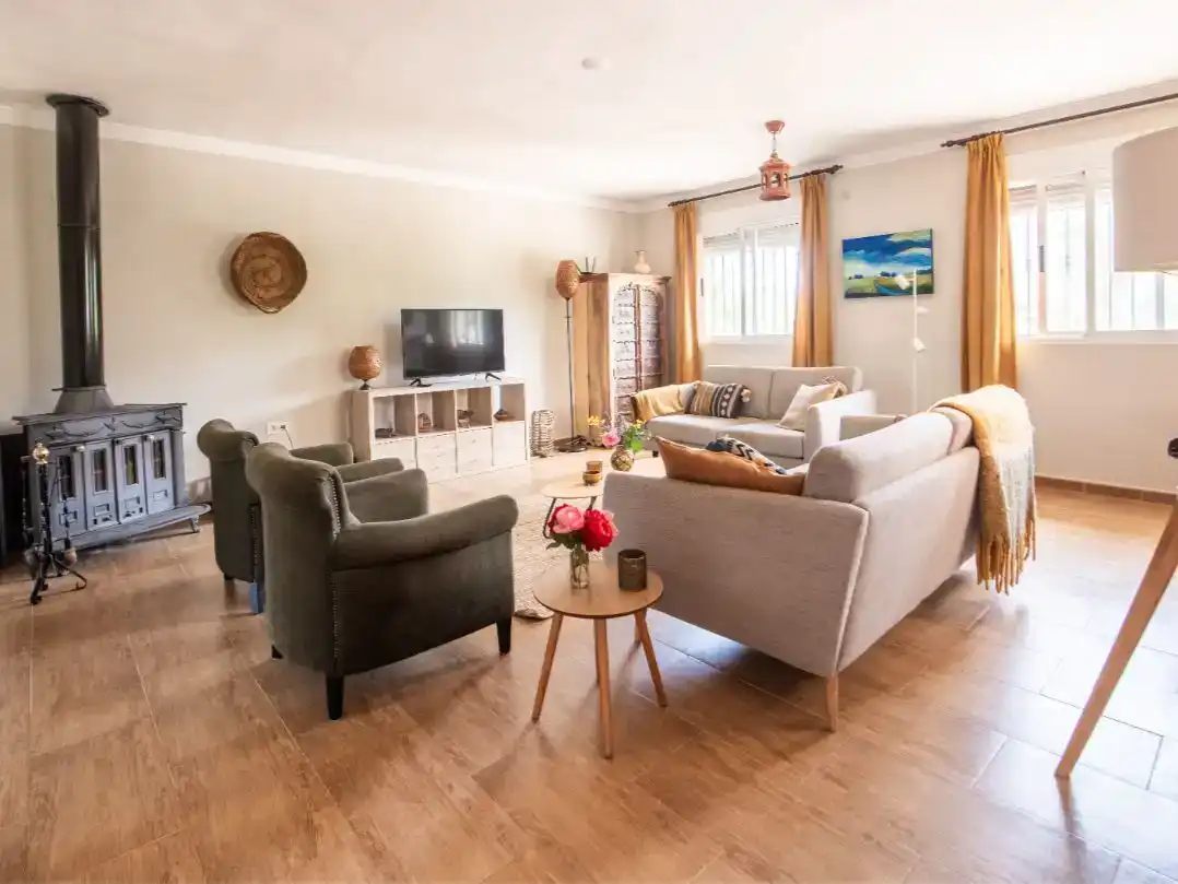 Sala de estar de Piso en venta en Calasparra con Aire acondicionado, Piscina y Amueblado