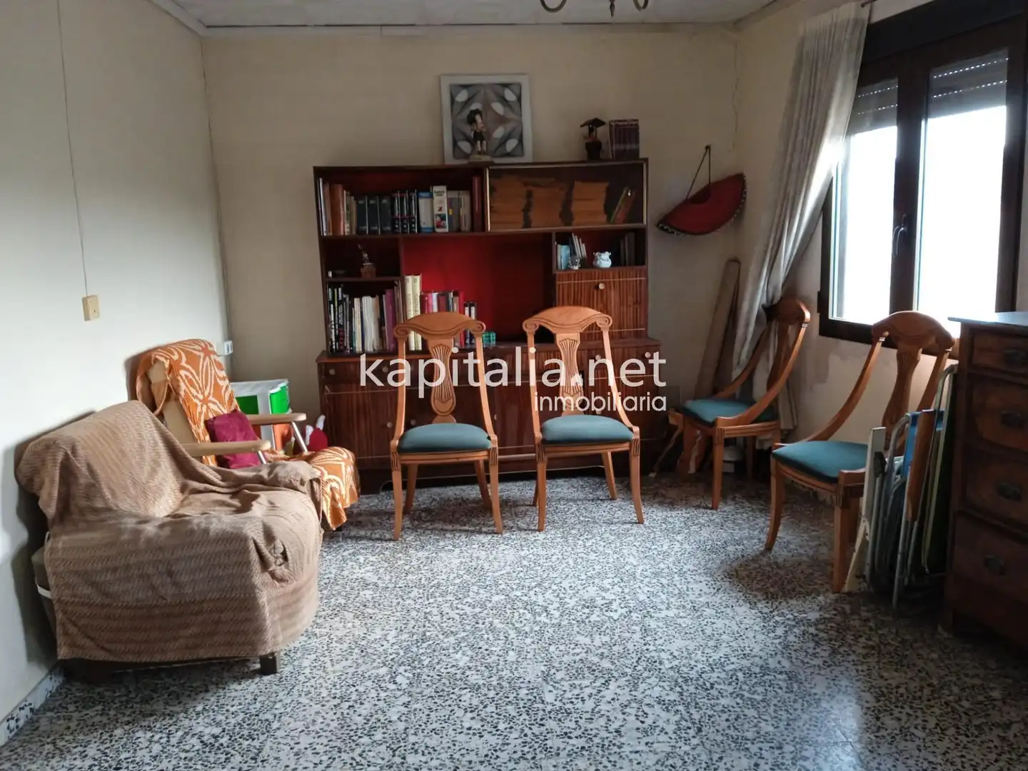 Sala d'estar de Finca rústica en venda en Manuel amb Aire condicionat, Terrassa i Traster