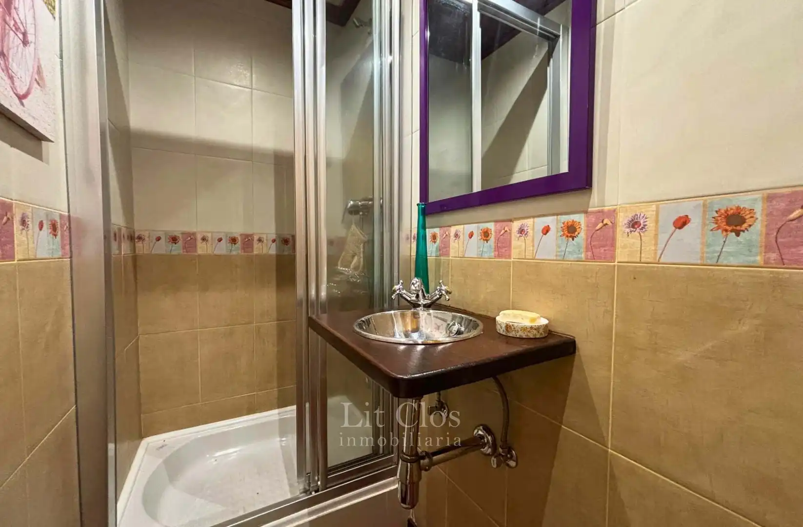 Bathroom of Flat for sale in A Rúa   with Heating, Terrace and Storage room