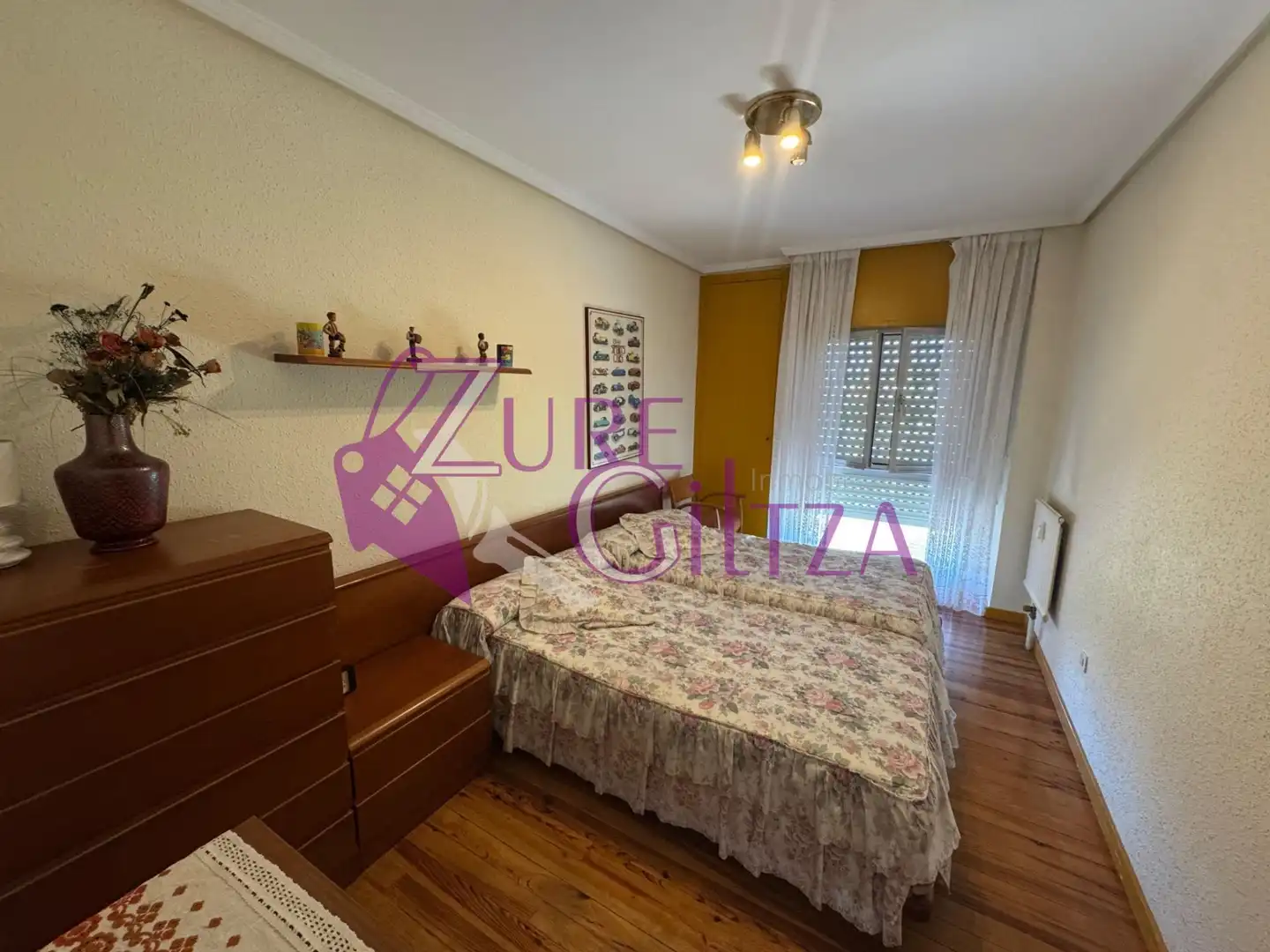 Bedroom of Flat for sale in Durango  with Heating, Storage room and Furnished