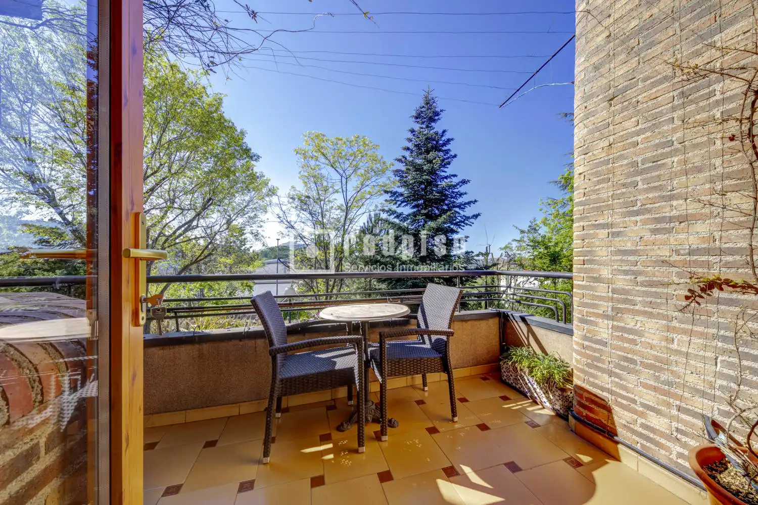 Terraza de Casa o chalet en venta en Las Rozas de Madrid con Aire acondicionado, Calefacción y Jardín privado