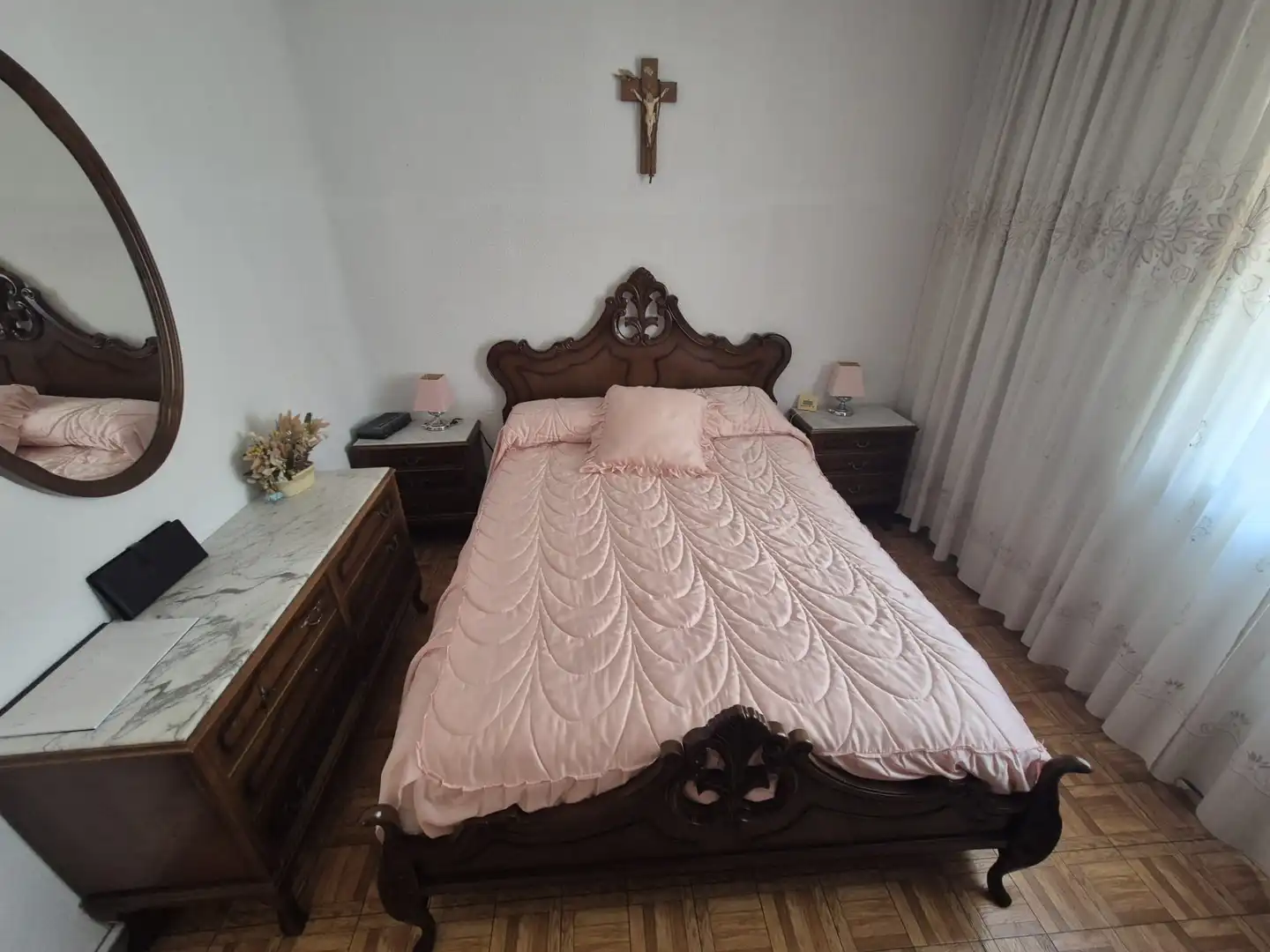 Bedroom of Houses for sale in Palencia  with Private garden and Furnished
