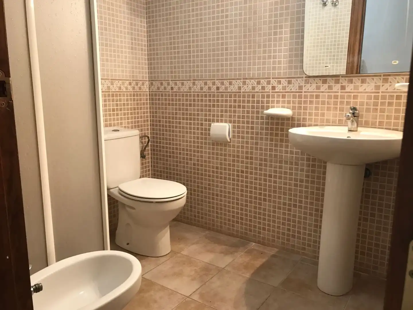 Bathroom of Flat for rent in Murcia  with Air Conditioner, Furnished and Washing machine