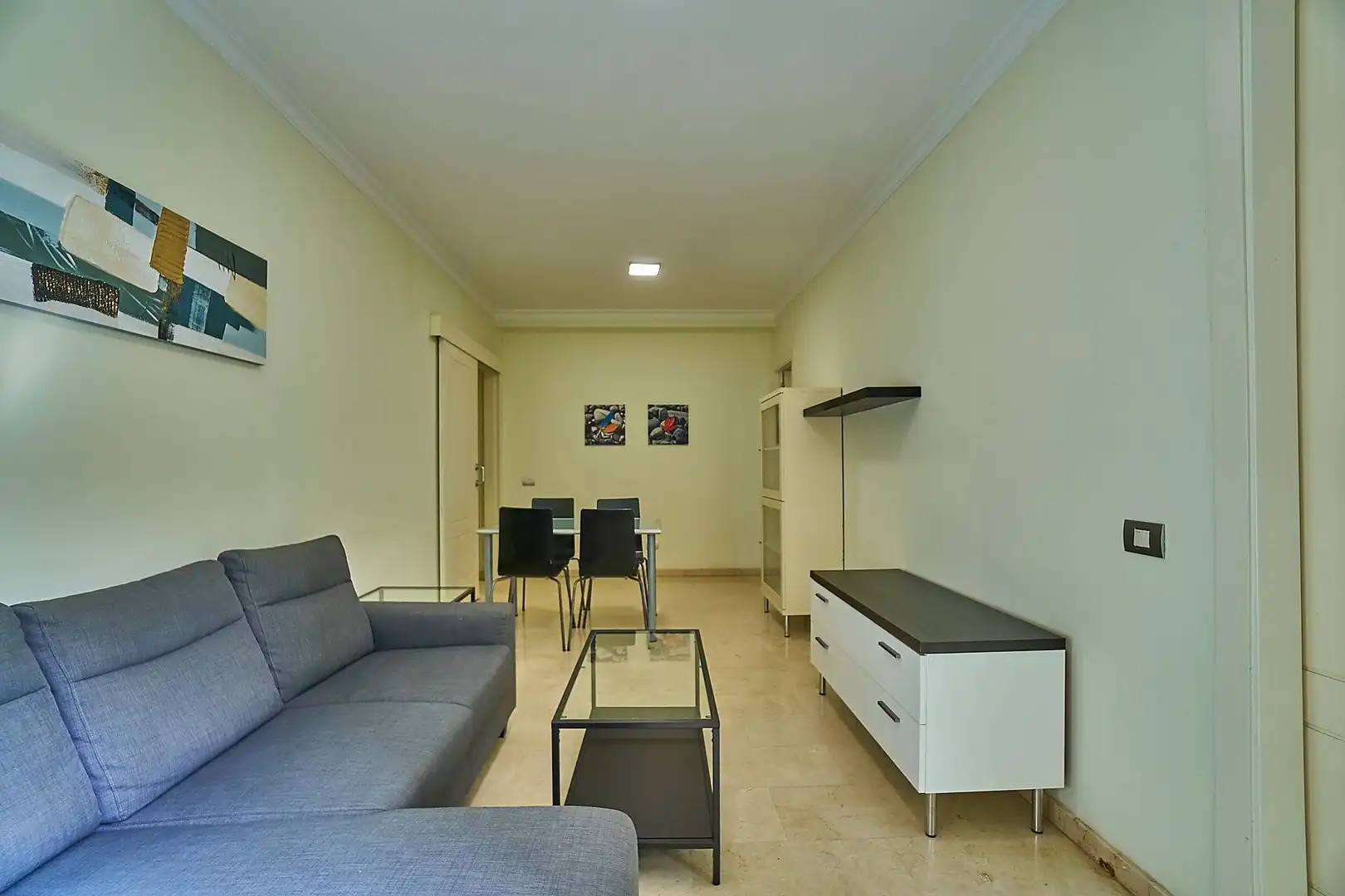 Sala de estar de Piso en venta en Las Palmas de Gran Canaria