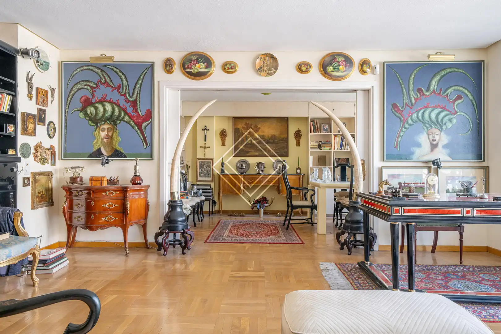 Living room of Attic for sale in Madrid  with Air Conditioner, Heating and Terrace