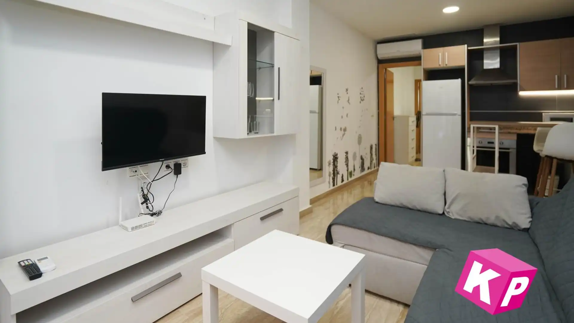 Sala de estar de Planta baja en venta en Santa Pola con Aire acondicionado y Amueblado