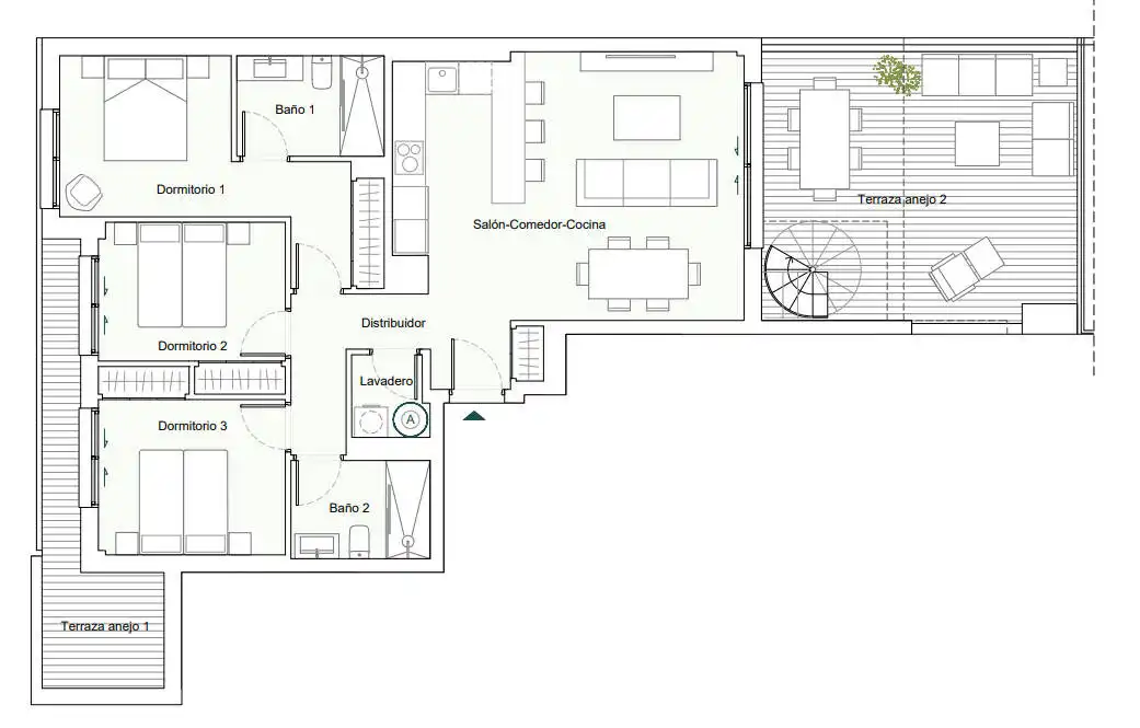 Apartamento con ascensor en venta en Estepona Pueblo, imagen 18