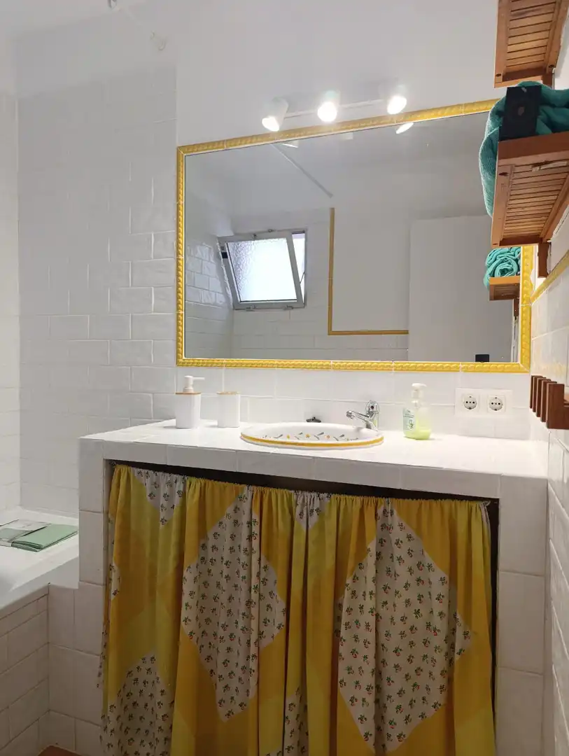 Baño de Apartamento de alquiler en Puente Mayorga - Campamento