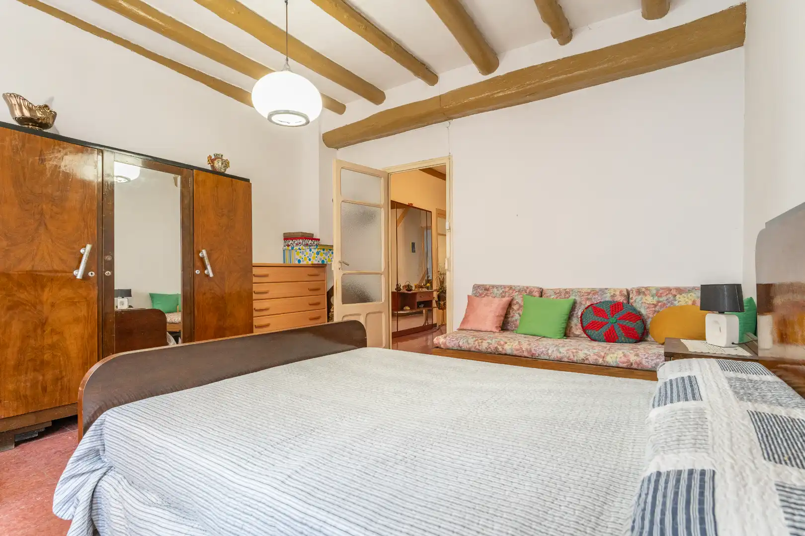 Dormitori de Casa o xalet en venda en Els Guiamets amb Aire condicionat, Jardí privat i Terrassa