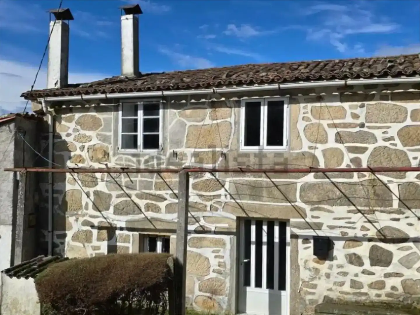 Vista exterior de Casa adosada en venta en Antas de Ulla