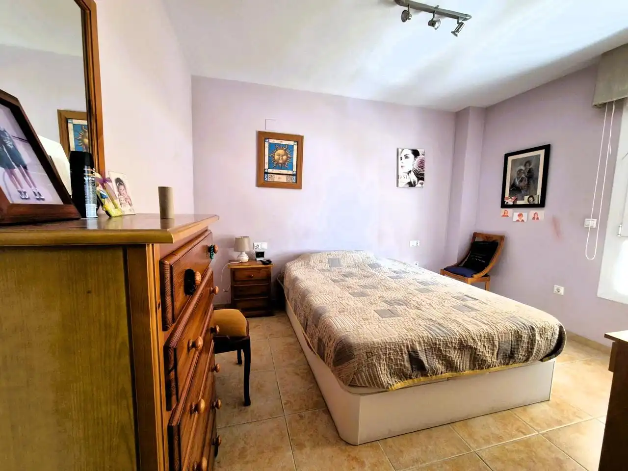 Dormitori de Casa o xalet en venda en Alicante / Alacant amb Aire condicionat, Jardí privat i Terrassa