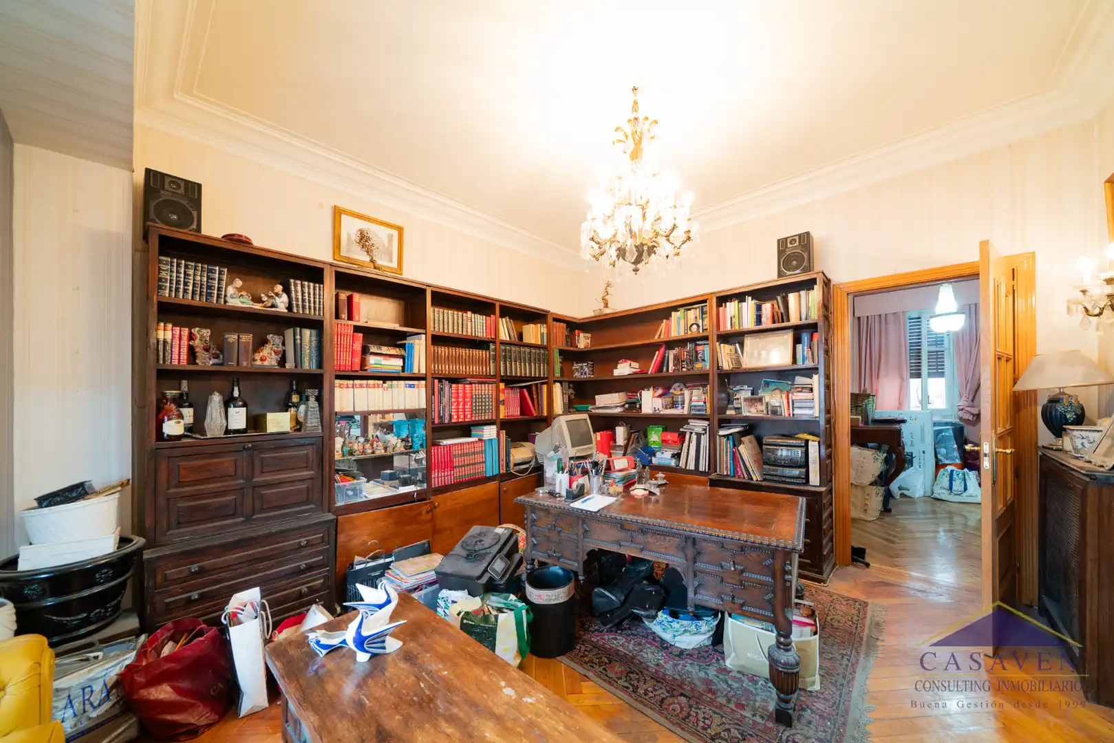Wohnzimmer von Wohnung zum Verkauf in Madrid mit Heizung
