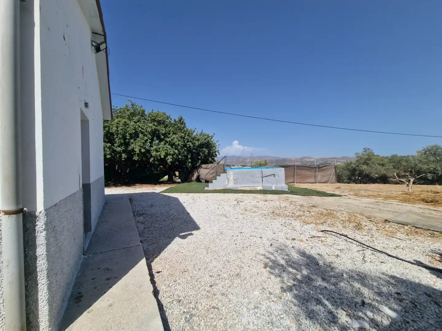 Vista exterior de Finca rústica de lloguer en Málaga amb Aire condicionat, Piscina i Moblat
