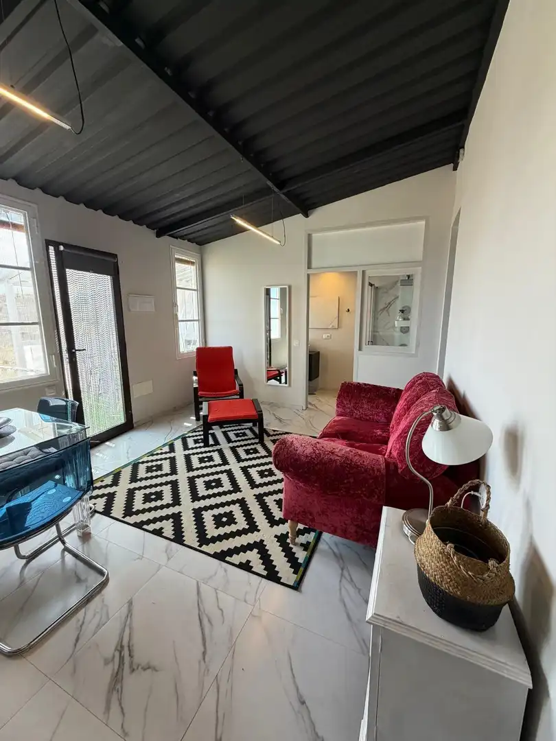 Sala d'estar de Apartament de lloguer en El Rosario amb Terrassa i Moblat