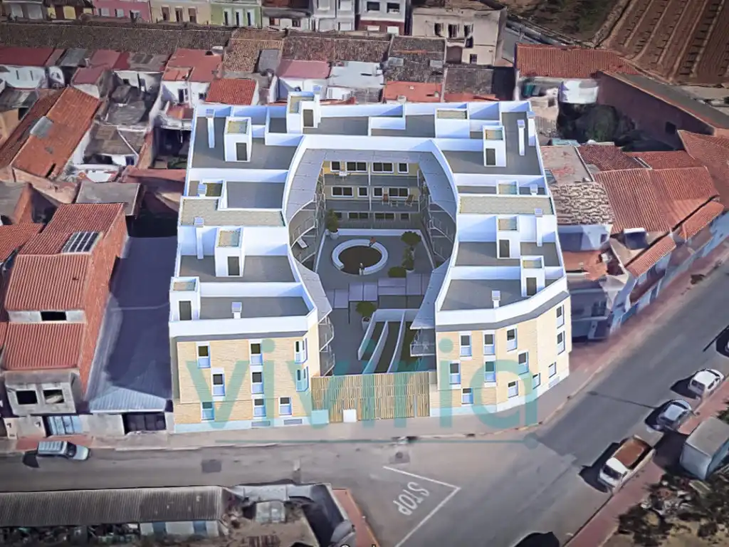 Vista exterior de Àtic en venda en Alginet amb Terrassa i Balcó