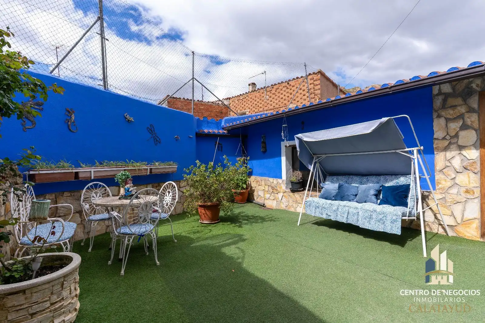 Terrassa de Casa o xalet en venda en Maluenda amb Aire condicionat, Calefacció i Jardí privat