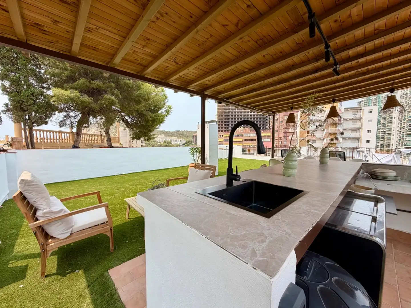 Terraza de Edificio en venta en Finestrat