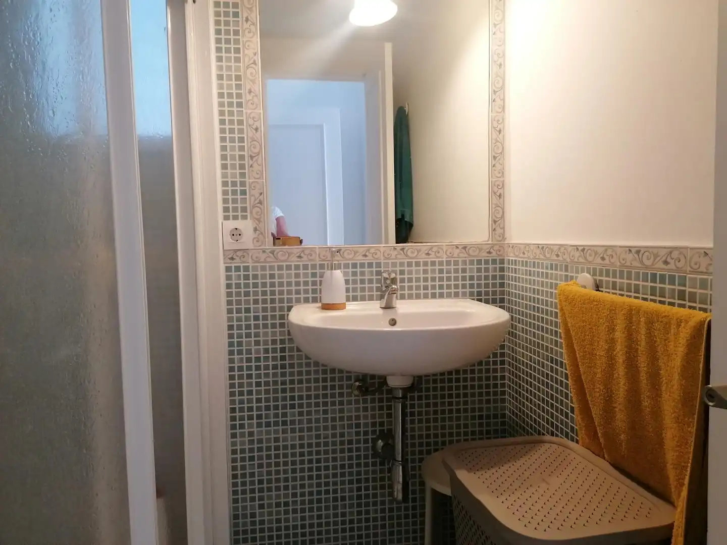 Badezimmer von Wohnung zur Miete in El Puerto de Santa María mit Klimaanlage, Terrasse und Möbliert