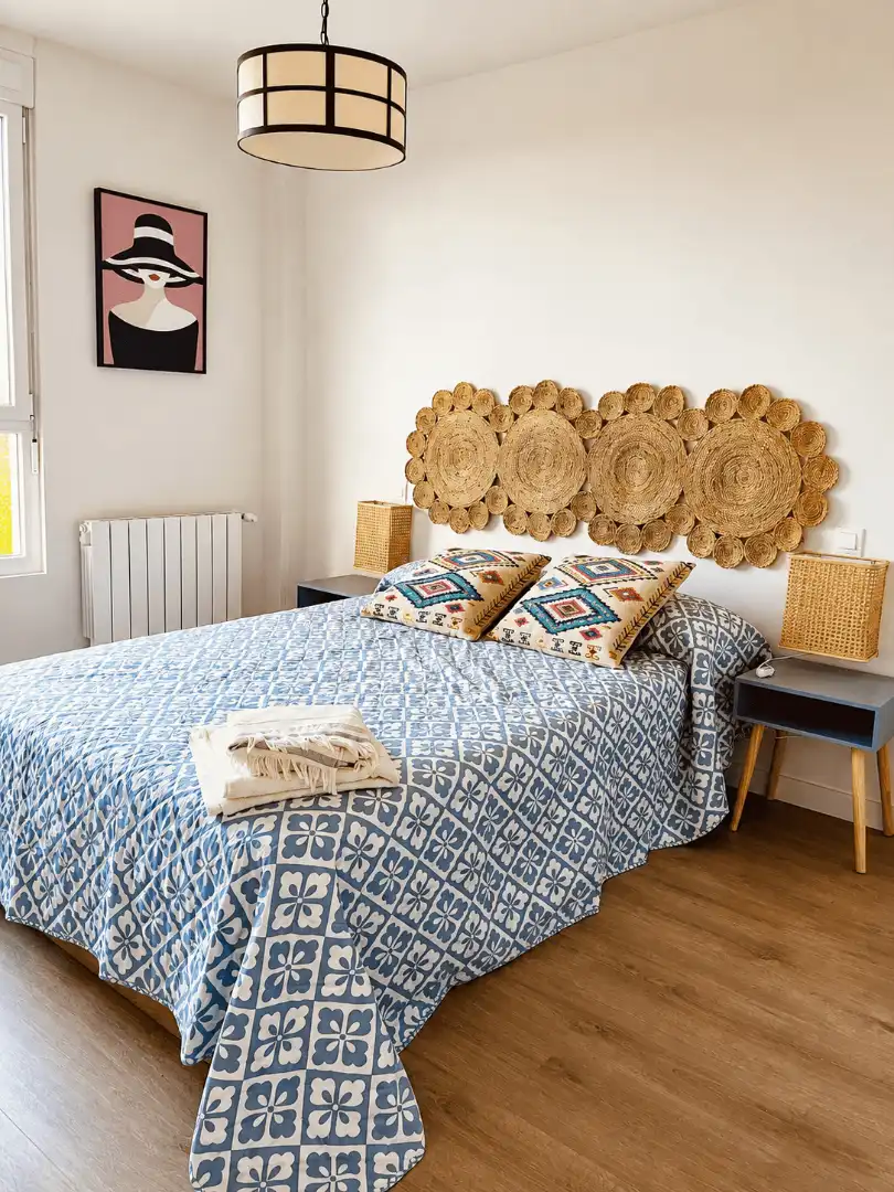 Schlafzimmer von Wohnung zur Miete in Entrambasaguas mit Heizung, Terrasse und Möbliert