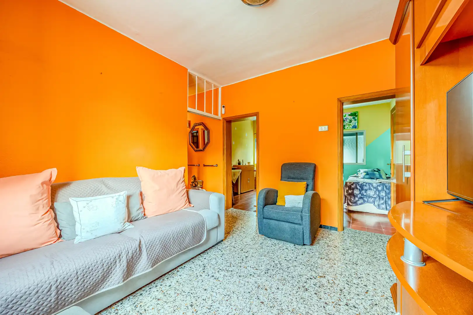 Sala de estar de Piso en venta en Las Palmas de Gran Canaria con Trastero y Amueblado