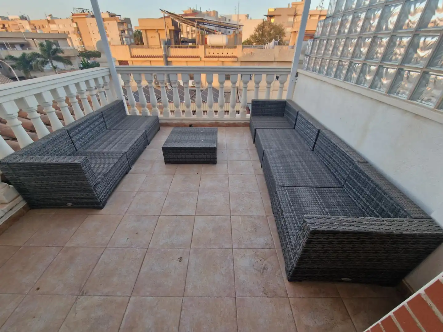 Terraza de Casa adosada en venta en Águilas con Aire acondicionado, Jardín privado y Terraza